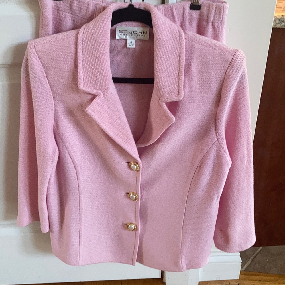 St Johns knit suit size 8